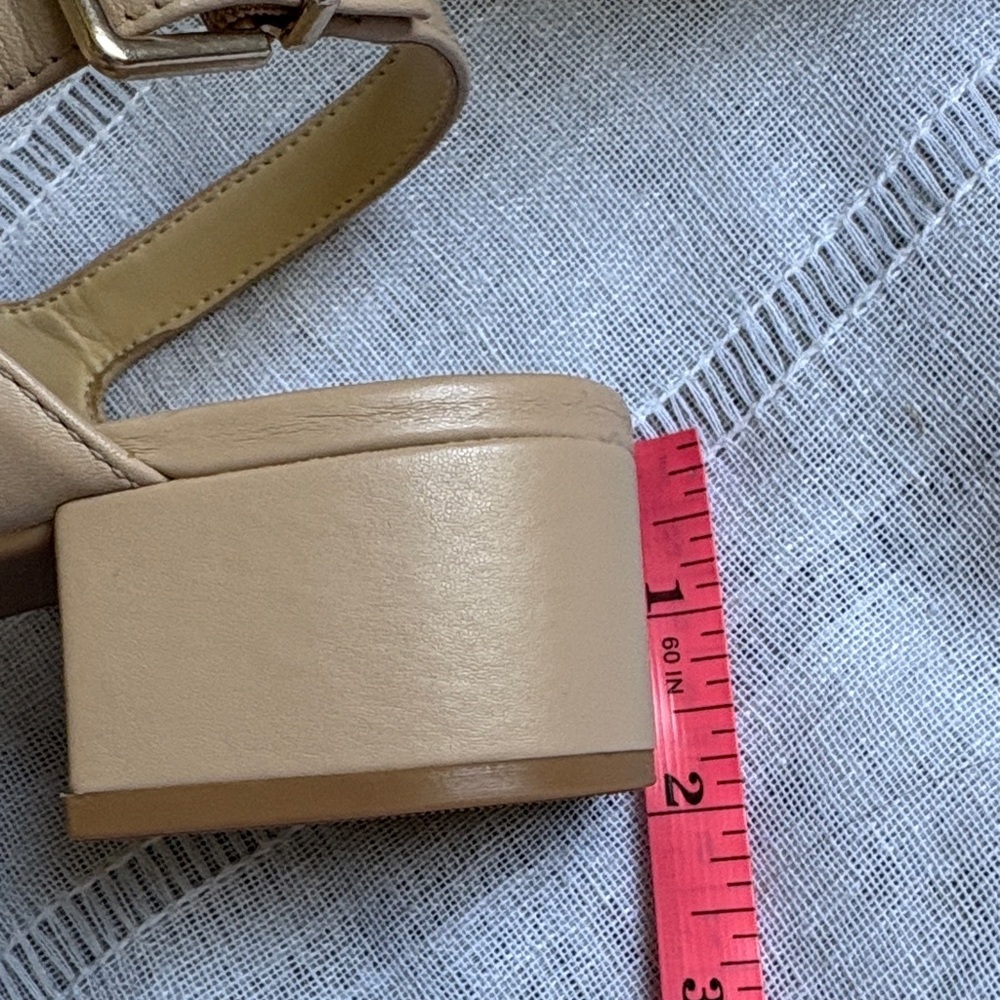 Alex Marie NWOT Nude Strappy Sandals - Picture 7 of 13